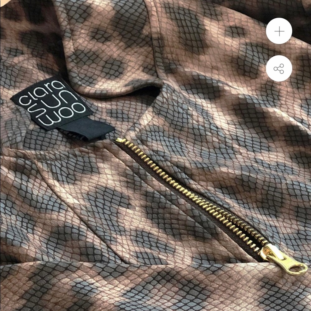 Clara Sunwoo Cheetah Jacket - Picture 4 of 6